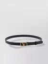 Valentino Garavani Vlogo Signature Belt In Black
