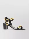 Valentino Roman Stud 60mm Block-heel Sandals