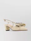 Valentino Bowow 45 Crystal Embellished Slingback Pumps