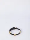 Valentino Garavani Women Leather Bracelet In Black