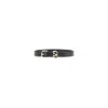 Valentino Leather Bracelet In Black