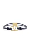 Valentino V Logo Bracelet In Blue