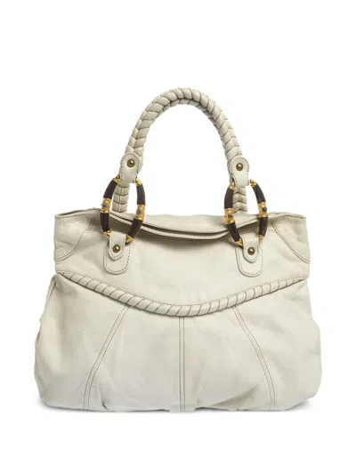 Pre-owned Valentino Garavani Leather Braided Handbag