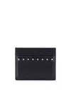 Valentino Garavani Rockstud Grainy Calfskin Cardholder