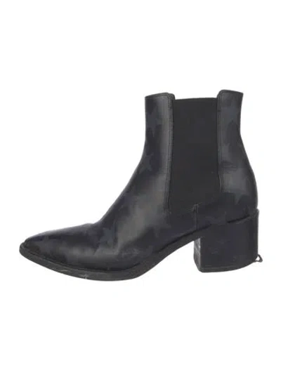 Pre-owned Valentino Garavani Leather Chelsea Boots In Multi