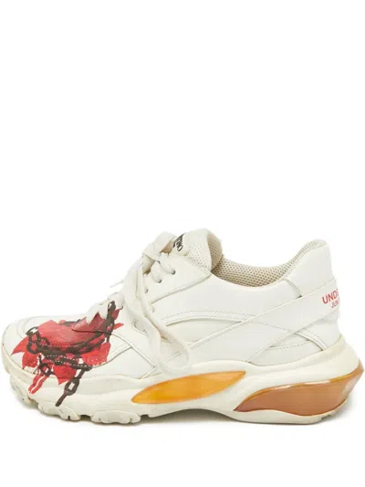 Pre-owned Valentino Garavani Leather Chunky Sneakers