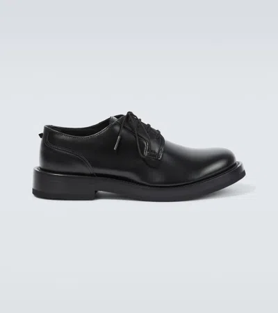 VALENTINO GARAVANI LEATHER DERBY SHOES