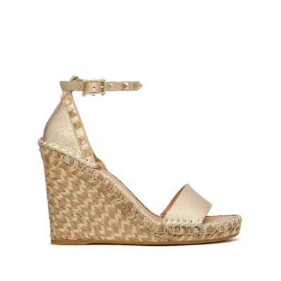 Valentino Garavani Leather Espadrillas