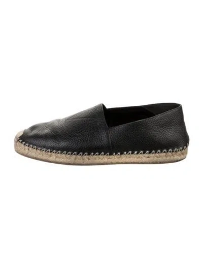 Pre-owned Valentino Garavani Leather Espadrilles In Multicolor