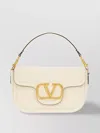 Valentino Leather Handbag With Adjustable Strap And Top Handle
