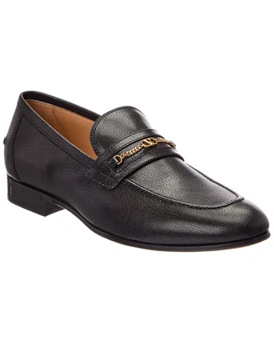 Valentino Garavani Valentino Leather Loafer In Black