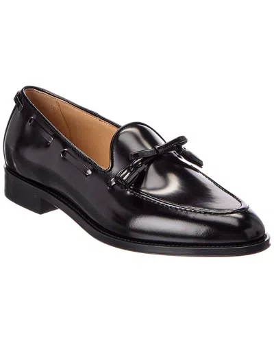Valentino Garavani Valentino Leather Loafer In Black