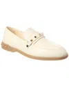 Valentino White Leisure Flows Loafers In White