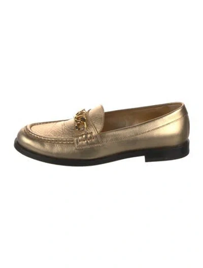 Pre-owned Valentino Garavani Leather Loafers