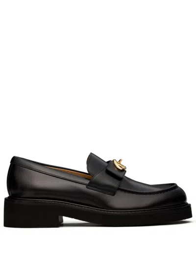 VALENTINO GARAVANI LEATHER LOAFERS