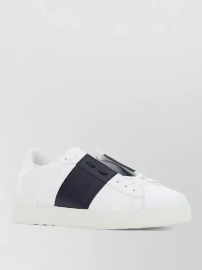 VALENTINO GARAVANI LEATHER LOW-TOP SNEAKERS