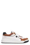 Valentino Roman Stud Low-top Sneakers In White