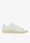 Valentino Garavani Leather Low-top Sneakers In White