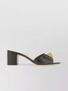 Valentino One Stud 60 Leather Sandal