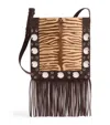 Valentino Leather Nellcote Cross-body Bag In Brown
