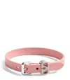 Valentino Leather Ovalette Bracelet In Pink