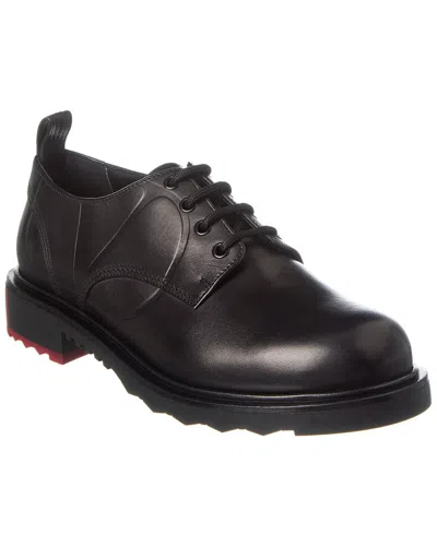 Valentino Garavani Valentino Leather Oxford In Black