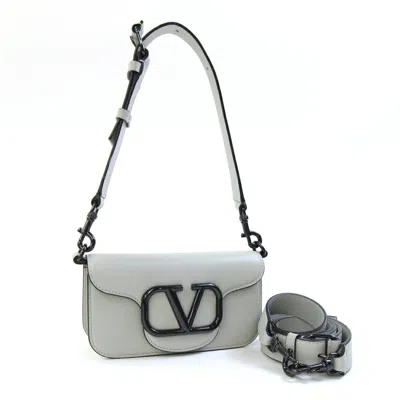 Pre-owned Valentino Garavani Leather Pochette Shoulder Bag () In Multi