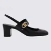 Valentino Vlogo Signature 60 Leather Slingback Pump In Black