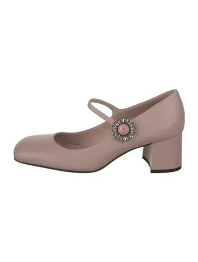 Pre-owned Valentino Garavani Leather Pumps W/ Tags In Pink