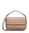Valentino Garavani Womens Poudre Rockstud-embellished Leather Cross-body Bag