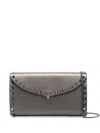 Valentino Garavani Leather Rockstud Mini Bag With Strap