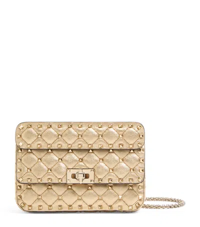 Valentino Garavani Leather Rockstud Spike Shoulder Bag