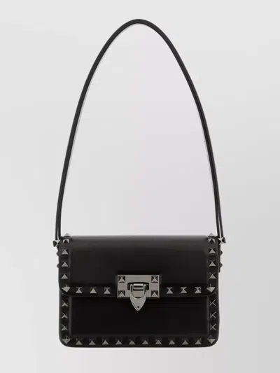 Valentino Garavani Leather Rockstud23 Shoulder Bag