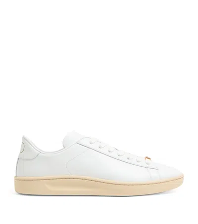 Valentino Garavani Royco Sneaker In Nappa Calfskin In White