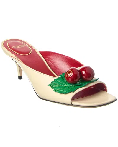Valentino Garavani Valentino Leather Sandal In Nude