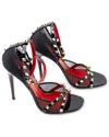 Valentino Studded-embellishment Sandals In Black
