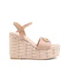 Valentino Wedge Espadrillas Vlogo Signature T. 45