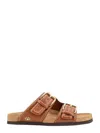 Valentino Garavani Sandali In Pelle Con Logo Vlogo