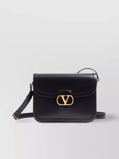 Valentino Garavani Leather Shoulder Bag Adjustable Strap