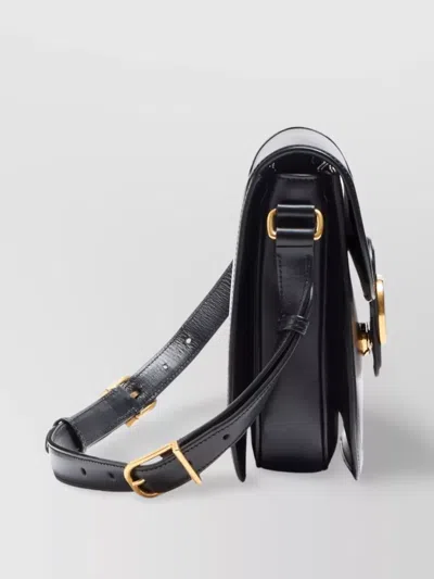 Valentino Garavani Leather Shoulder Bag Adjustable Strap