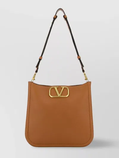 Valentino Garavani Leather Shoulder Bag Adjustable Strap