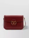 Valentino Womens Brick Ruby 9to5 Small Leather Shoulder Bag In Red