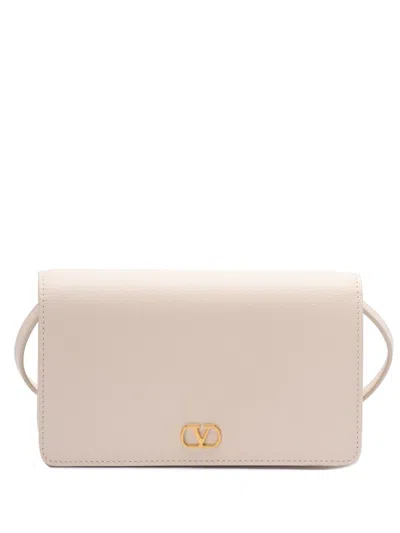 Valentino Garavani Vlogo Signature Mini Bag In White