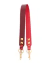 Valentino Leather Shoulder Bag In Red