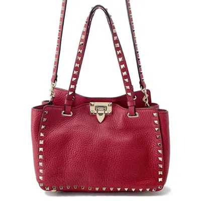 Pre-owned Valentino Garavani Leather Shoulder Bag Tote Bag () In Multi