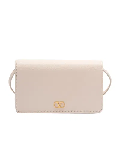 VALENTINO GARAVANI VALENTINO VLOGO SIGNATURE FOLDOVER TOP MINI SHOULDER BAG