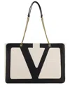 Valentino Viva Superstar Bag Butter And Black In White