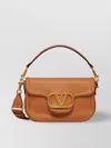 Valentino Leather Shoulder Bag With Detachable Strap