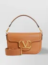 Valentino Leather Shoulder Bag With Detachable Strap