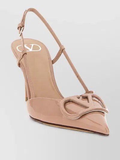 Valentino Garavani Leather Slingback Mules